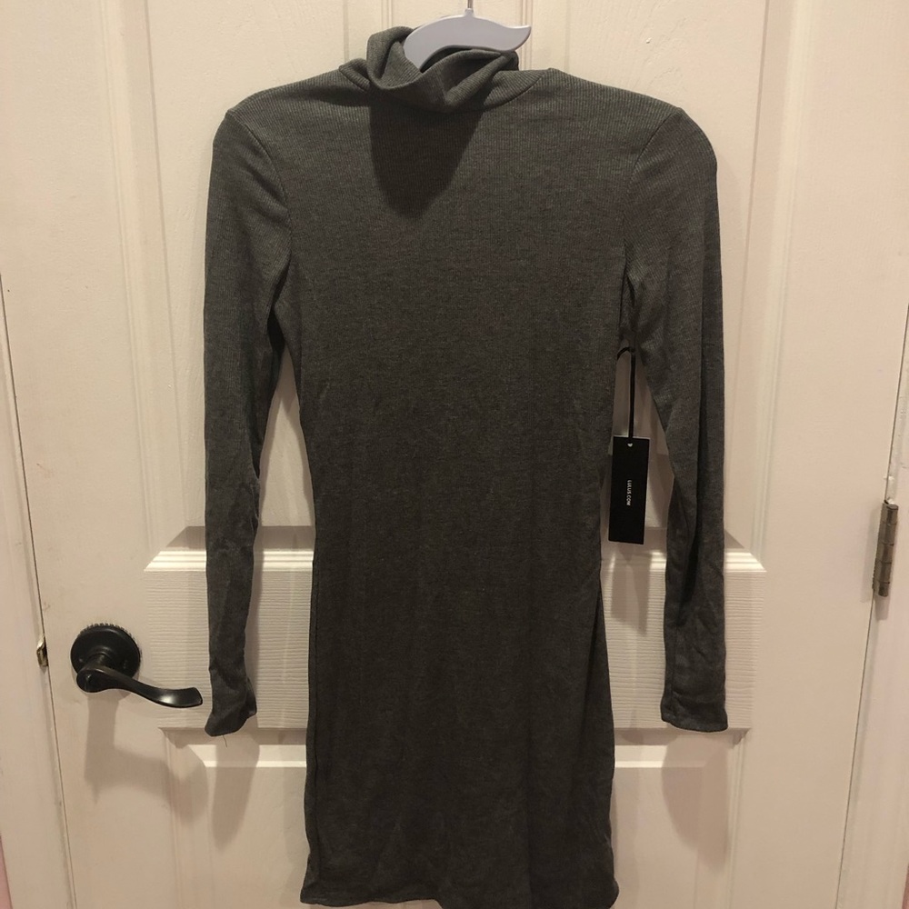 PHENOMENAL FEELING LONG SLEEVE BODYCON DRESS